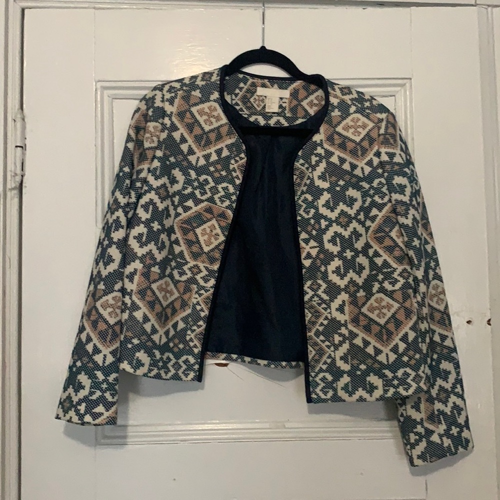 H&M textile jacket